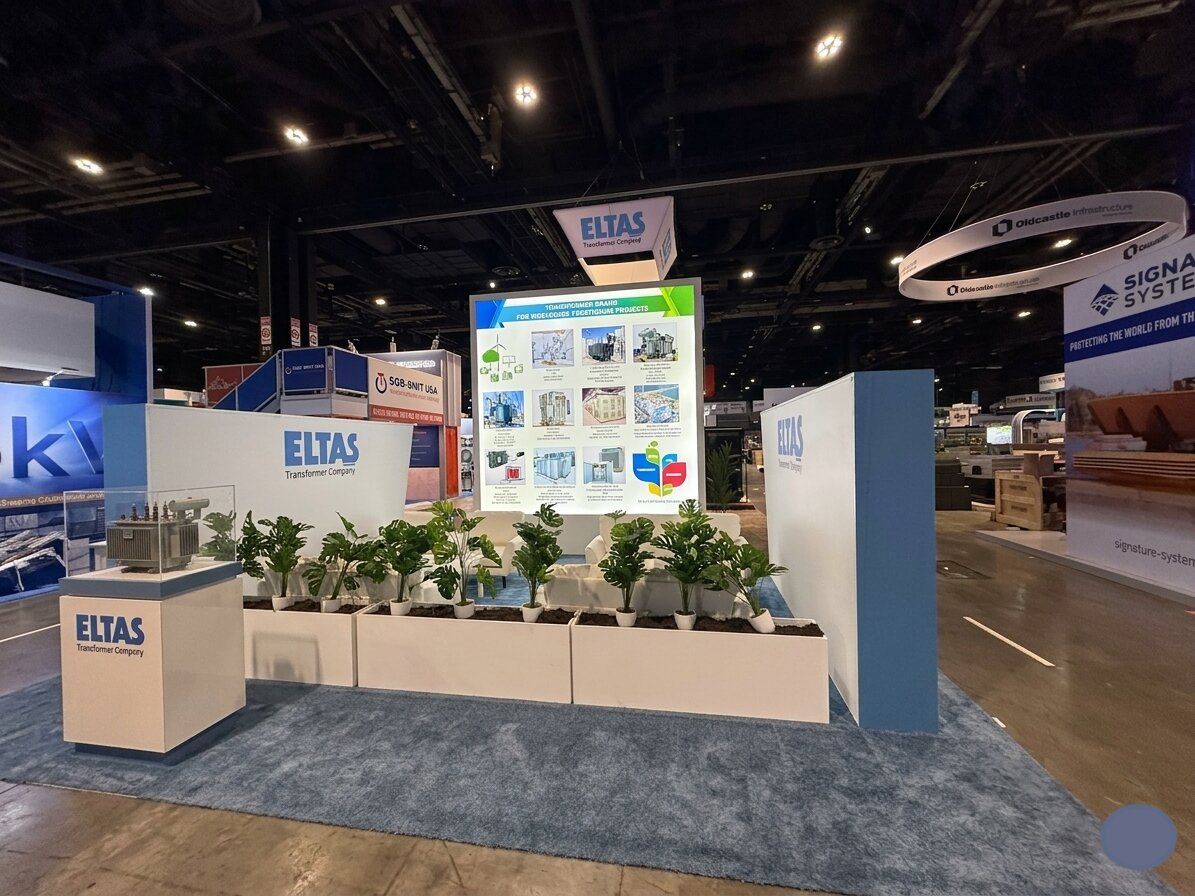 ELTAS stand — iç mekan